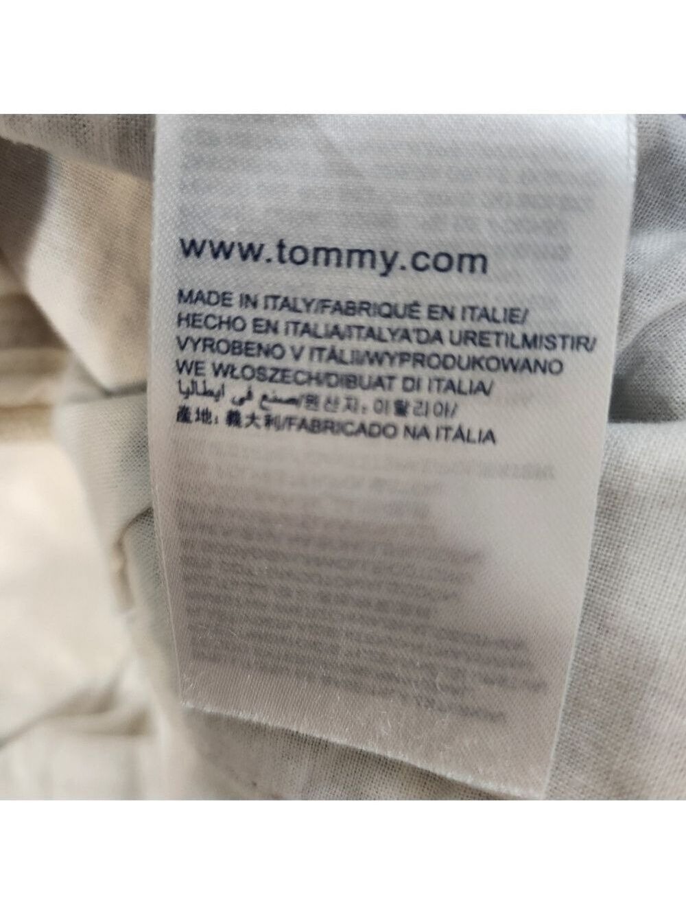 Hilfiger Striped Denim Jeans Made In ITALY - Picture 4 of 8